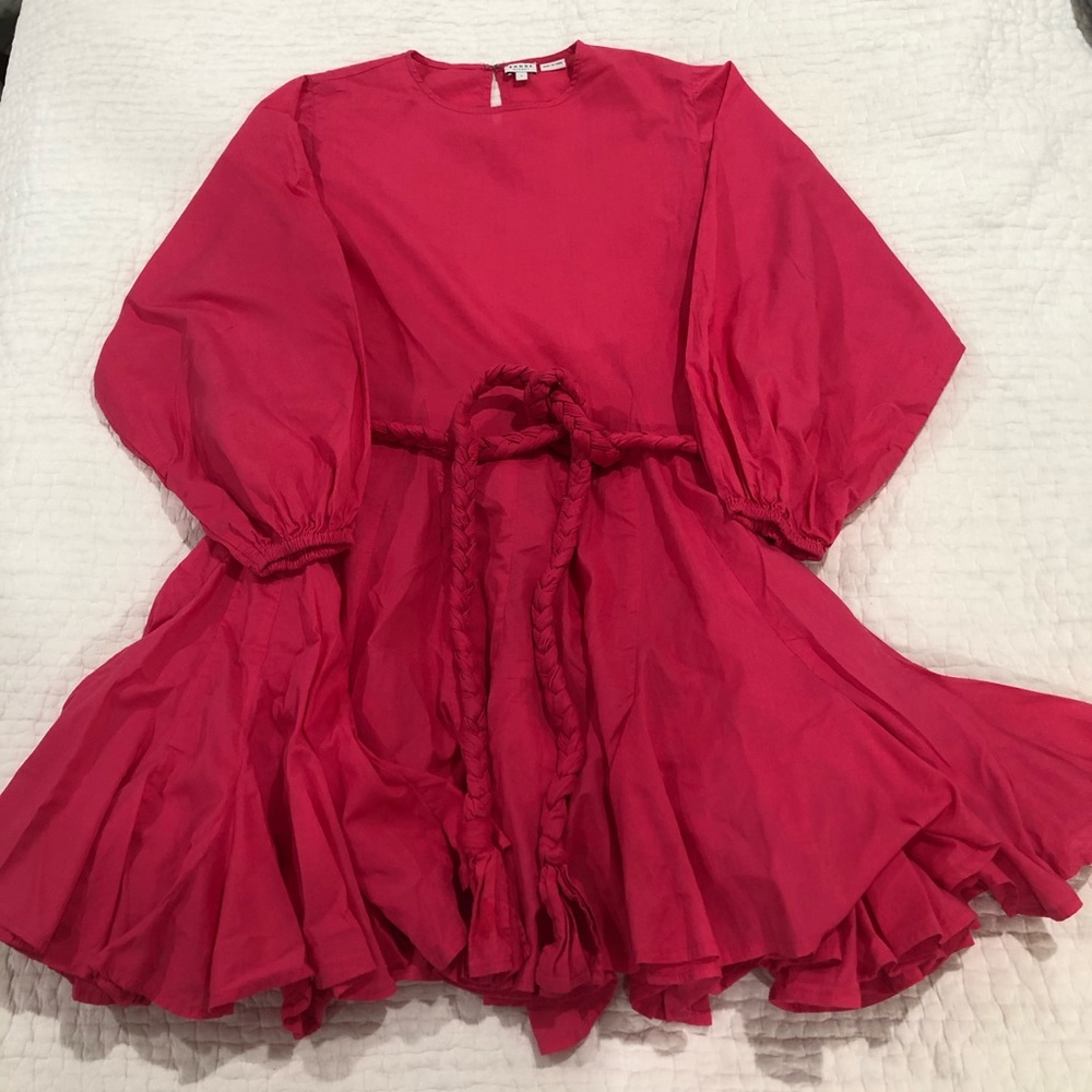 Rhode Resort Ella Dress - Hot Pink